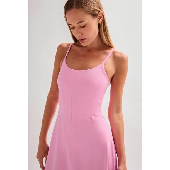 NWT Girlfriend Collective Mariposa Emery Seamed Dress XL - Picture 11 of 11